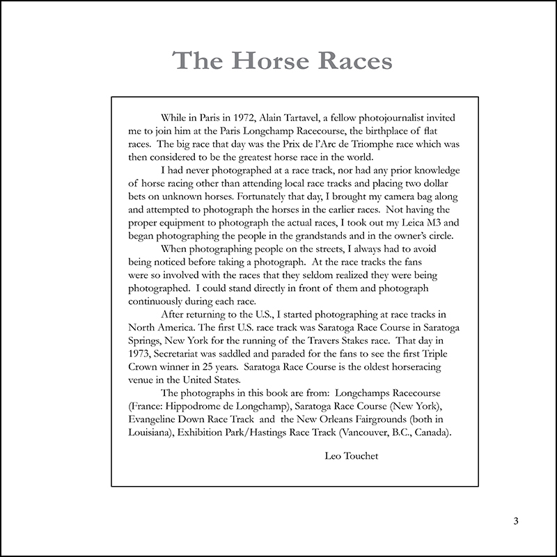 At the Races Book Page 03